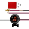 thumbnail image 4 of Car Water Temp Gauge Voltmeter Premium Replaces Car Accessories LED digital 10mm Water Temp Plug, 4 of 8