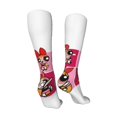 thumbnail image 3 of The Powerpuff Girls Womens Knee High Socks Casual Long Stockings 20 Inches Tube Socks Boot Midcalf Stocking, 3 of 8