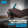 thumbnail image 4 of OX Tools 2037131 6.3 in. Tuff Carbon All in One Carpenter Pencil Kit - Black - 4 Piece, 4 of 6