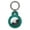 Green, variant on Circular Carbon Fiber Fob Case for AirTag - Pink