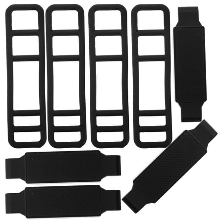 GETAJGHSD 4Pcs Dash Cam Mount Bracket Rearview Camera Holder with Strap Black for Secure Fixing