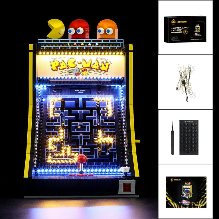 LIGHTAILING Led Light Kit for LEGO Icons Pac-Man Arcade Machine 10323  Building Toy Set(Not Include the Model)
