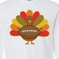 thumbnail image 4 of Inktastic Thanksgiving Day Turkey Football Fan Long Sleeve T-Shirt, 4 of 5