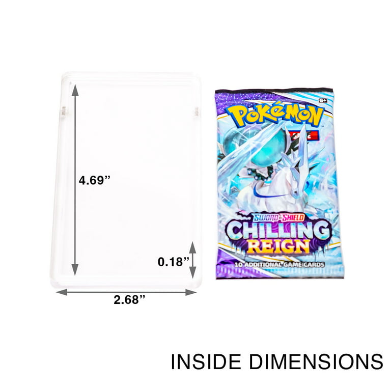 Magnetic Case for Pokemon Booster Pack Trading Cards Premium UV Protection