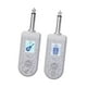 thumbnail image 4 of Transmisor y receptor de guitarra XLR, adaptador profesional de micrófono para bajos, altavoces, instrumentos, micrófono dinámico, pedales de efectos Conjunto blanco A, 4 of 8