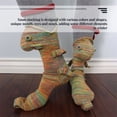 thumbnail image 3 of Billuyoard Calcetines de Feliz Navidad Unisex novedad medias de animales piso cálido antideslizante Festival Año Nuevo decoración niñas niños regalo Kits de decoración para fiestas Tipo 2 Billuyoard HA009675-02B, 3 of 6