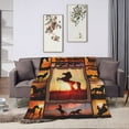 thumbnail image 7 of SPXUBZ Horse Blanket Wild Horse Blanket Flannel Blanket Sofa Couch Warm Soft Bed Blanket for All Season 50x60in, 7 of 7