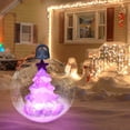 thumbnail image 4 of 24 Inch LED Luminous Inflatable Christmas Decoration Holiday Blow Up For Outdoor Yard Party Event Festive Lighting Display, 4 of 6