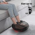 thumbnail image 2 of Máquina Masajeadora de Pies Comfier Negro con Calor y Shiatsu para Neuropatía y Fascitis Plantar, 2 of 9