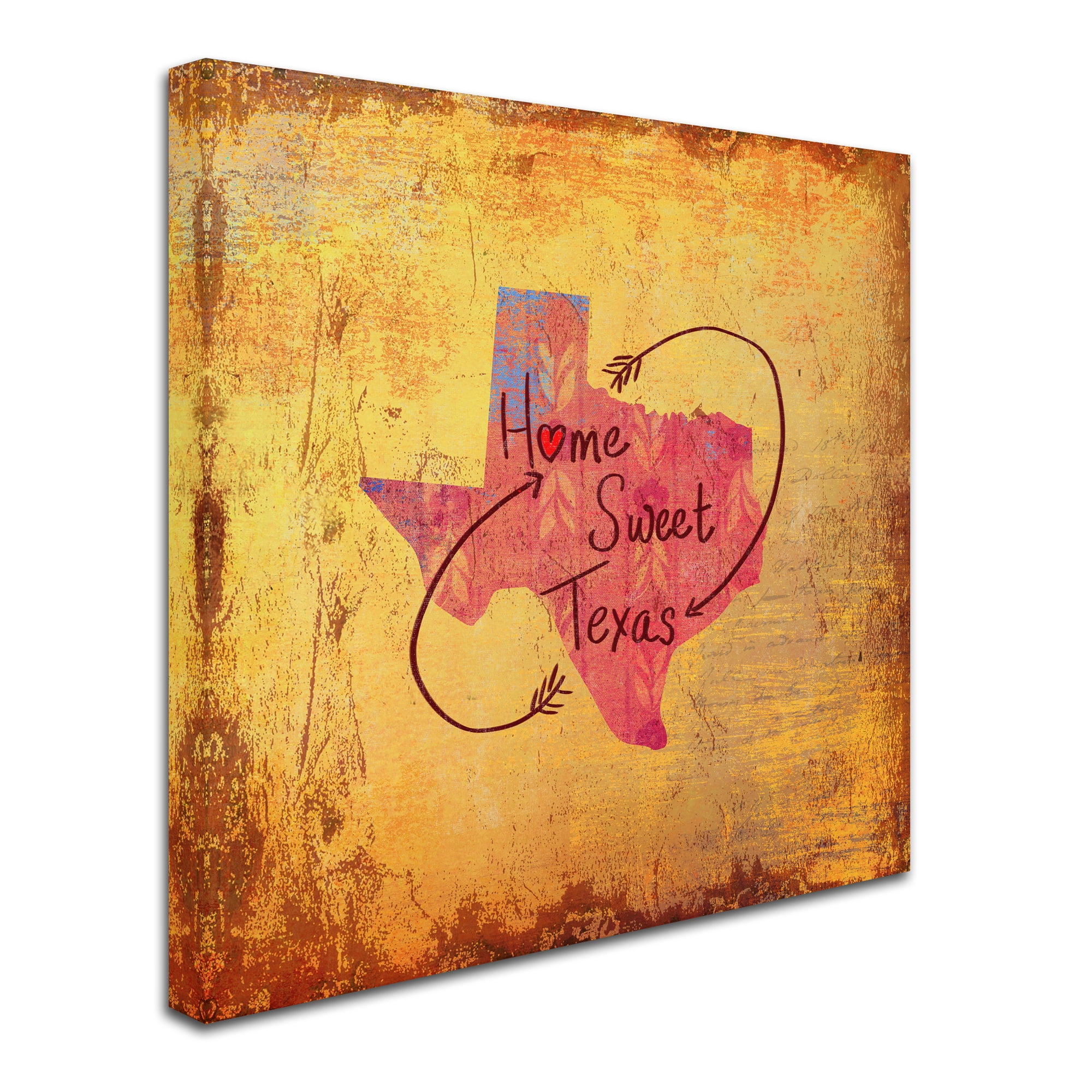 Trademark Fine Art 'Sweet Texas' Canvas Art by Art Licensing Studio