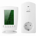 thumbnail image 1 of 110-240v Wireless Thermostat Socket, Smart Programmable Room with Temperature, 1 of 5