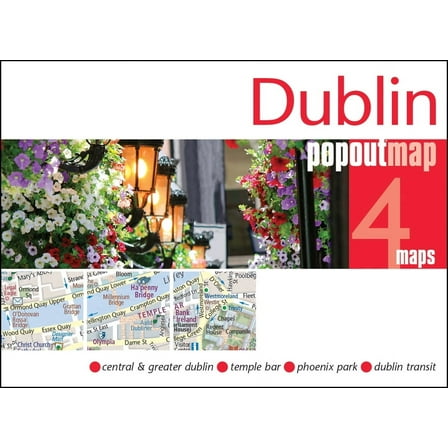 Popout Maps Dublin Popout Map, (Paperback)