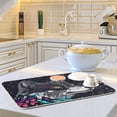 thumbnail image 6 of Wolf Dish Drying Mat, Absorbent Microfiber Pad Protector For Kitchen Counter Top Mat Dish Drainboard 18x24in, 6 of 7
