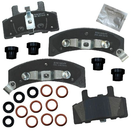 Go-Parts OE Replacement for 1992-2000 GMC Yukon Front Disc Brake Pad Set for GMC Yukon (Base /