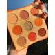 thumbnail image 4 of Paleta de sombras de ojos HUOGUO, 9 colores, coco, melocotón brillante, mate, 4 of 5