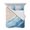 Navy Blue, variant on Quilts King Size Bedding Set, Blue Waves Coastal Lightweight Quilted Comforter, Summer Beach Ocean Seaside Soft Reversible Bedspread Coverlet with Pillow Covers for All Season, 96" x 106"