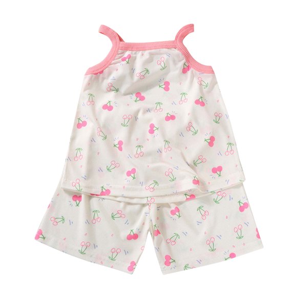 Bixock Toddler Clothings Boys Girls Loungewear Set Kids Tank Top Sleepwear Kids Sleepwear Set Sleeveless Tank Thin Light Loose Indoor Outfits for Young Girls