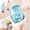 Blue, variant on Yyuenw Bath Sponges for Shower, Cute Fish-Shaped Double-Sided Bubble Net Bag, Perfect for Bathing and Cleaning