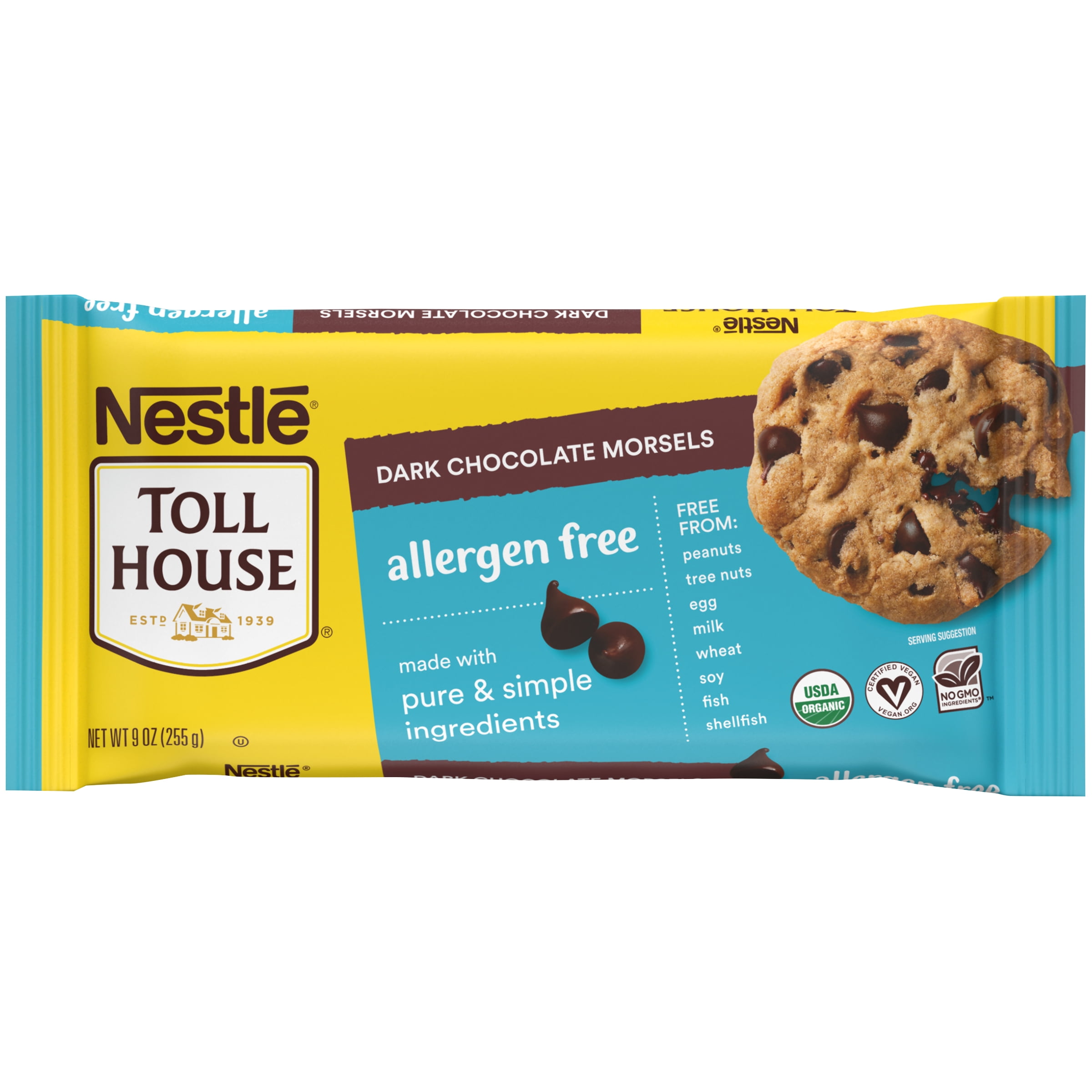Nestle Toll House Allergen Free Dark Chocolate Chips 9 Oz Walmart 