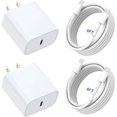 thumbnail image 1 of wonima02 iPhone 16 15 Charger Fast Charging, 20W Long USB C Charger Cord with 2Pack Type C Phone Fast Charging Block for iPhone 16/16 Pro/16 Pro max/16 Plus,for iPhone 15/15 pro/15 pro max/15 Plus,Pad, 1 of 1