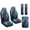 Owl Branches Blue Sky, variant on Xixirimido 5Pcs Car Seat Covers & Seatbelt Covers & Center Console Cover Set Universal Auto Accessories Fit for SUV Sedan Van Truck Leather Front Seat Cover, Colored Celestial Moon Stars