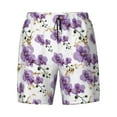 thumbnail image 5 of Rocae Orchids Flowers for Men's Swim Trunks Quick Dry With Two Side Pockets and One Lined Patch PocketMedium, 5 of 9