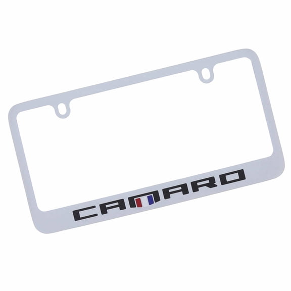 Chevrolet Camaro License Plate Frame (Chrome)
