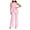 Pink, variant on Women Romper Fashion Sequin Jumpsuit off Shoulder Sleeveless Slim Fit Rompers Overalls White