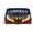 Gold, variant on Waterproof PU Leather Toiletry Cosmetic Bag Retro German Flag With German Portable Travel Makeup Organizer Bag for Women Gold