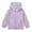 A151 Purple, variant on Xdegoge Kids Waterproof Rain Jacket with Hood Lightweight Boys and Girls Raincoat Hooded Zip Up Jackets Outerwear