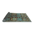thumbnail image 2 of Ahgly Company Indoor Rectangle Persian Light Blue Traditional Area Rugs, 7' x 10', 2 of 4