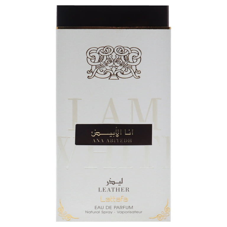 Lattafa Ana Abiyedh Leather EDP Spray 2 Oz For Men - Walmart.com