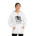 thumbnail image 3 of Tall Best Friend - Unisex Heavy Blend Hooded Sweatshirt, 3 of 8
