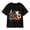 Black-5, variant on Halloween Cute Ghosts and Pumpkins T-Shirt for Boys, Cute Graphic Short Sleeve Shirt for Autumn Seasonal Wear
