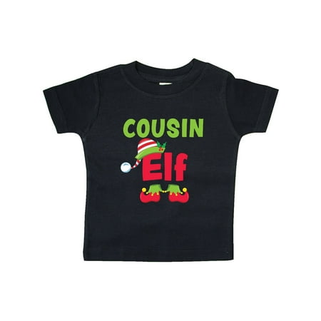 

Inktastic Christmas Cousin Elf Gift Baby Boy or Baby Girl T-Shirt