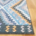 thumbnail image 3 of SAFAVIEH Marbella Tamsen Southwestern Area Rug, Blue/Gold, 4' x 6', 3 of 8