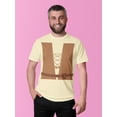thumbnail image 3 of Halloween Medieval Peasant Costume Mens T Shirt, 3 of 5