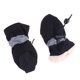 thumbnail image 4 of 4 unids antideslizante zapato de mascotas botas de lluvia cubierta de perro cubierta de perro espeso peluche botas de perros pata protector suave suela de mascotas (tamaño negro 5), 4 of 8