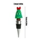 thumbnail image 3 of Adornos navideños, adornos navideños, regalos navideños, 1 tapón de botella de vino de resina con forma de árbol de Navidad, decoración para cenas y fiestas navideñas, regalo navideño, sellador de tap, 3 of 6