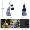 thumbnail image 4 of Estatua de elefante Goodeco para decoración de jardín, 28 cm, ideal como regalo, 4 of 7