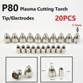 thumbnail image 1 of Torche de Coupe Plasma P80 60A 80A 100A P80 Embout d'Électrode CNC, 1 of 8
