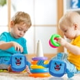 thumbnail image 2 of Juguete musical de peluche Dreidel Aviv Judaica para niños de Janucá, 2 of 2