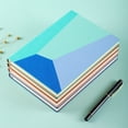 thumbnail image 4 of ziyahi Paper Notepad Binder Notebook Compact Size Multicolored Spiral Notebooks Exquisite Sweet Gift Study Work School Blue, 4 of 6