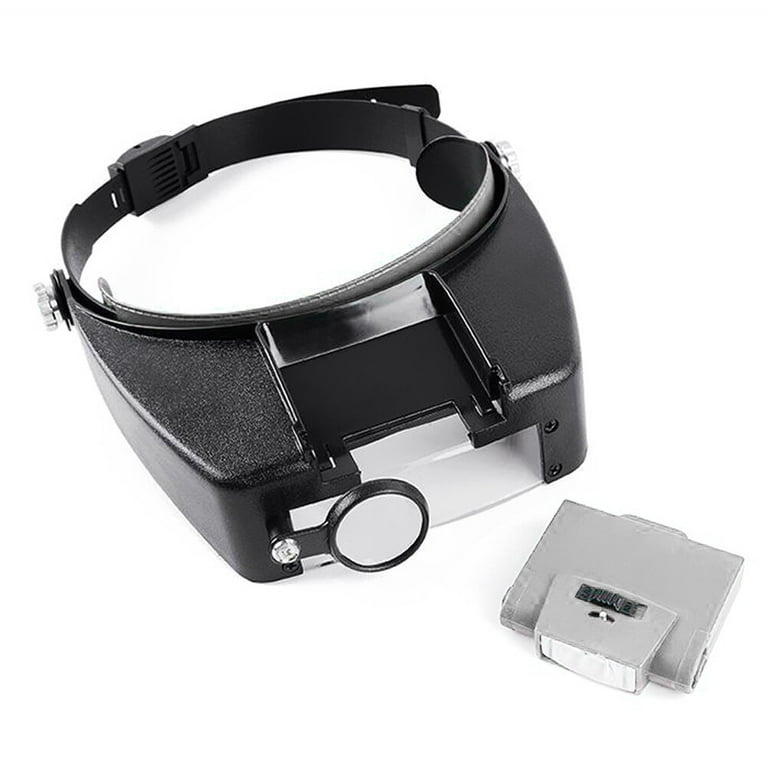 Light Head Magnifier Glass (MP244L) - China LED Headband Magnifier, LED  Magnifying Glass