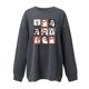 thumbnail image 3 of Heisall Womens Sweatshirts Autumn Winter Halloween Print Drop Shoulder Round Neck Long Sleeve 2025 New Style Fashion Casual Hoodies, 3 of 3
