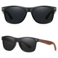 thumbnail image 5 of BARCUR Black Walnut Sunglasses Wood Polarized Sunglasses Men And Women Glasses UV400 Protection Eyewear Original Box, Best Gift for Father's Day, 5 of 7