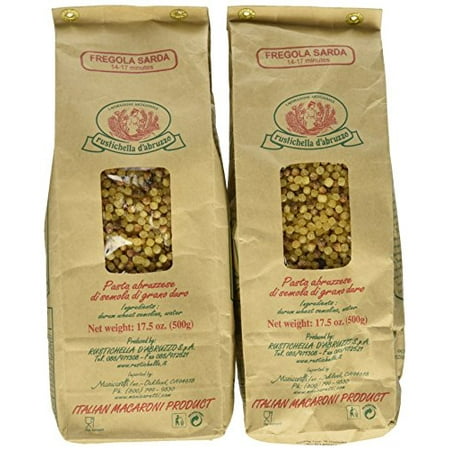 UPC 829262000067 product image for Rustichella d'Abruzzo Durum Wheat Fregola Sarda Pasta, 17.6 oz (Pack of 2) | upcitemdb.com