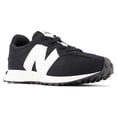 thumbnail image 5 of New Balance, Unisex Kids, 327 Little Kid, Black/White, 3 Wide Little Kid, 5 of 6