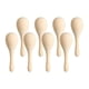 thumbnail image 5 of 8 maracas de madera sin terminar, maracas en blanco, sonajeros de percusión manual para fiestas musicales S, 5 of 9