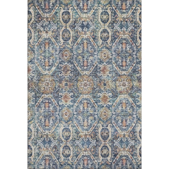 Dalyn Rugs Premium Machine Washable Mayfield AMF1181 Denim 3' x 5' Rug